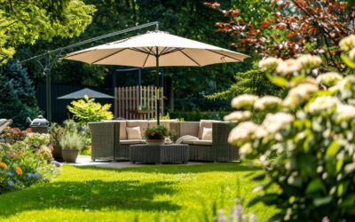 Comment choisir le meilleur parasol pour votre jardin chez Belveo